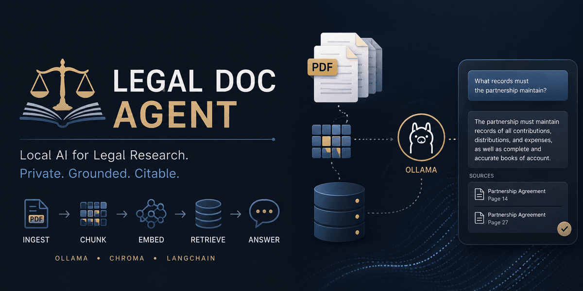 Building a Local AI Agent for Legal Documents